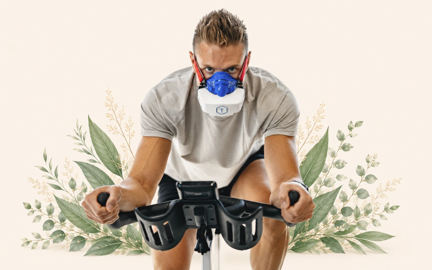 Cardiorespiratory fitness testing with a breathing mask
